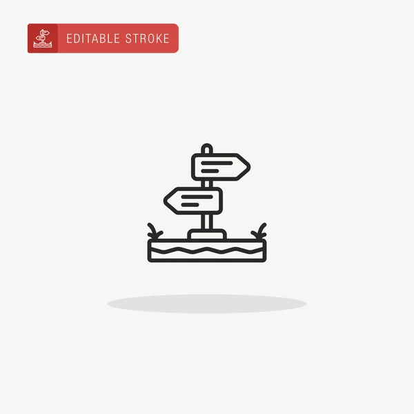 Zeichensymbol Vektor Zeichen Symbol Für Die Präsentation — Stockvektor