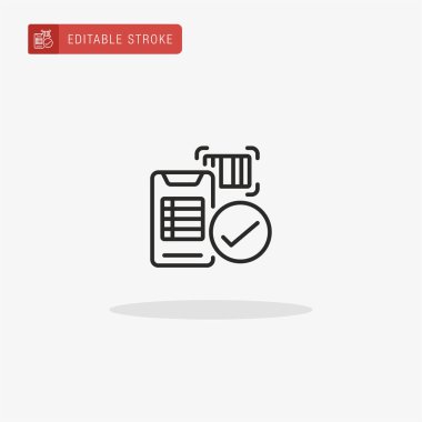 Kalori Hesaplayıcı ikon vektörü. Sunum için kalori hesaplayıcı simgesi.