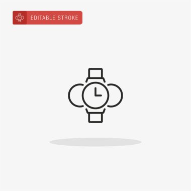 Simge vektörünü izle. Sunum için simgeyi izle.