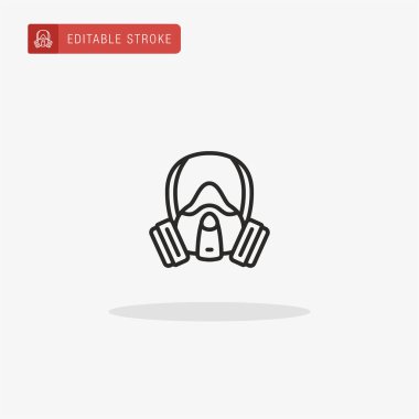 Toz ikonu vektörü. Sunum için toz simgesi.