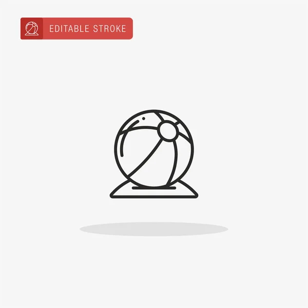 Ball Διάνυσμα Εικονίδιο Εικονίδιο Μπάλας Για Παρουσίαση — Διανυσματικό Αρχείο