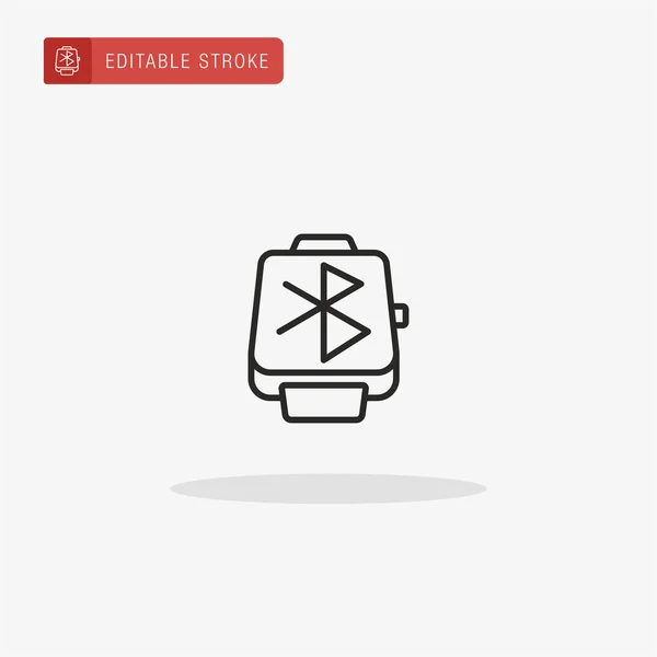 Bluetooth Ikon Vektor Bluetooth Ikon För Presentation — Stock vektor