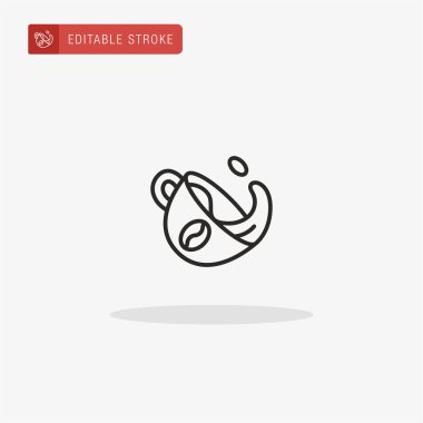 Kupa ikonu vektörü. Sunum için kupa simgesi.