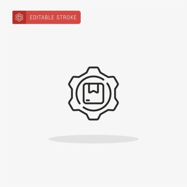 Vites simgesi vektörü. Sunum için vites simgesi.