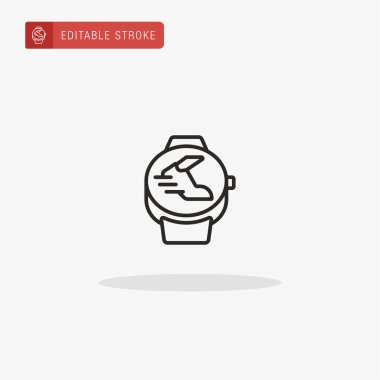 Simge vektörü çalıştırılıyor. Sunum için çalışan simge.