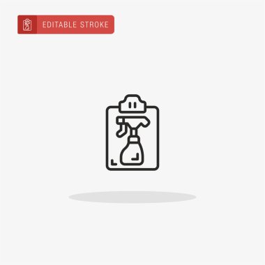 Pano simge vektörü. Sunum için pano simgesi.