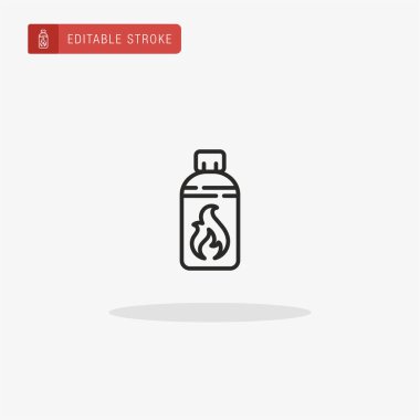 Daha hafif simge vektörü. Sunum için daha hafif simge.