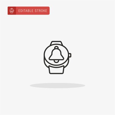 Bildirim simgesi vektörü. Sunum için bildirim simgesi.