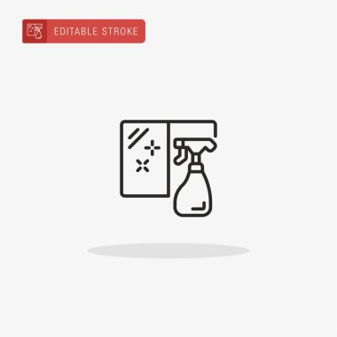 Pencere simgesi vektörü. Sunum için pencere simgesi.