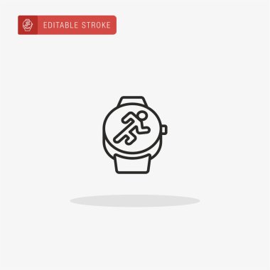 Simge vektörü çalıştırılıyor. Sunum için çalışan simge.