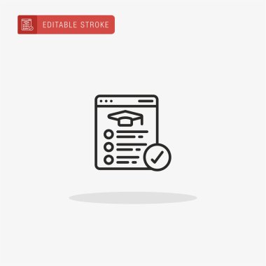 Uygulama simgesi vektörü. Sunum için uygulama simgesi.