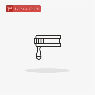 Oyuncak simgesi vektörü. Sunum için oyuncak simgesi.