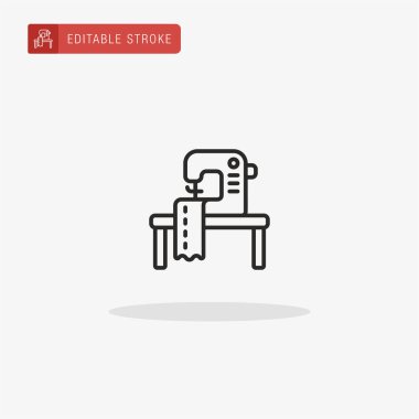 Makine simgesi vektörü dikiliyor. Sunum için Makine simgesi dikiliyor.