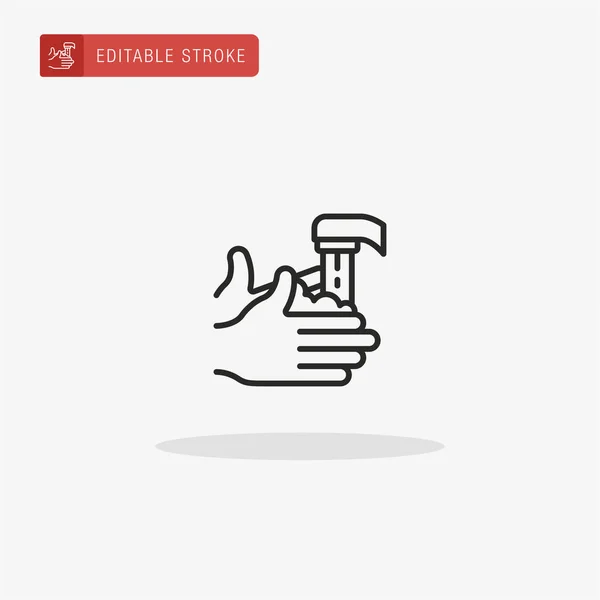 Vetor Ícone Mãos Lavadas Ícone Mãos Lavadas Para Apresentação —  Vetores de Stock