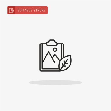 Sanat Terapisi ikon vektörü. Sunum için Sanat Terapisi simgesi.