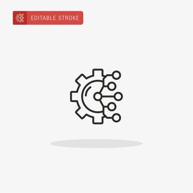 Simge vektörü üretiliyor. Sunum için simge üretiliyor.