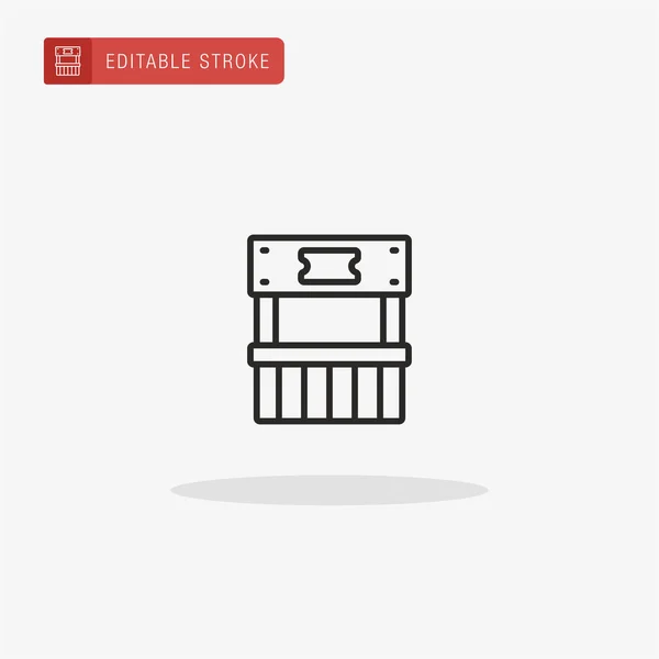 Вектор Значка Билетной Кассы Значок Билетной Кассы Презентации — стоковый вектор