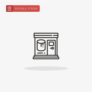 Simge vektörünü boya. Sunum için resim simgesi.