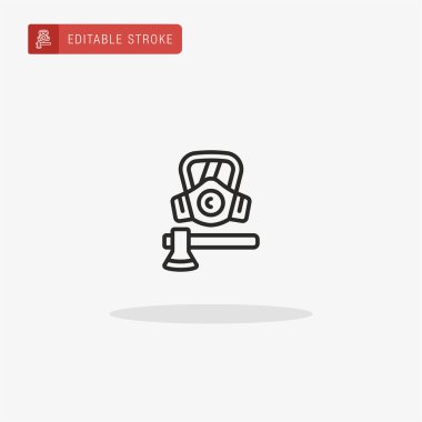 Kurtarma ikonu vektörü. Sunum için kurtarma simgesi.