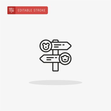 Panel simge vektörü. Sunum için panel simgesi.