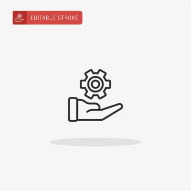 Simge vektörü üretiliyor. Sunum için simge üretiliyor.