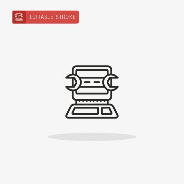 Simge vektörü. Sunum için simge.