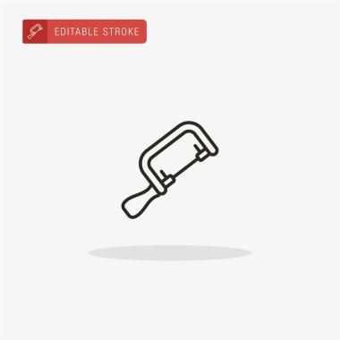 Simge vektörünü gördüm. Sunum için bir simge.