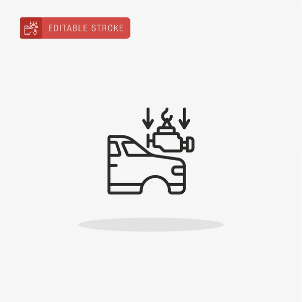 Fitting Engine Icon Vector 소개를 아이콘 — 스톡 벡터