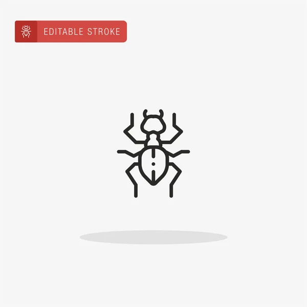 Insect icon vector. Insect icon for presentation.