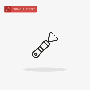 Döngü simgesi vektörü. Sunum için döngü simgesi.