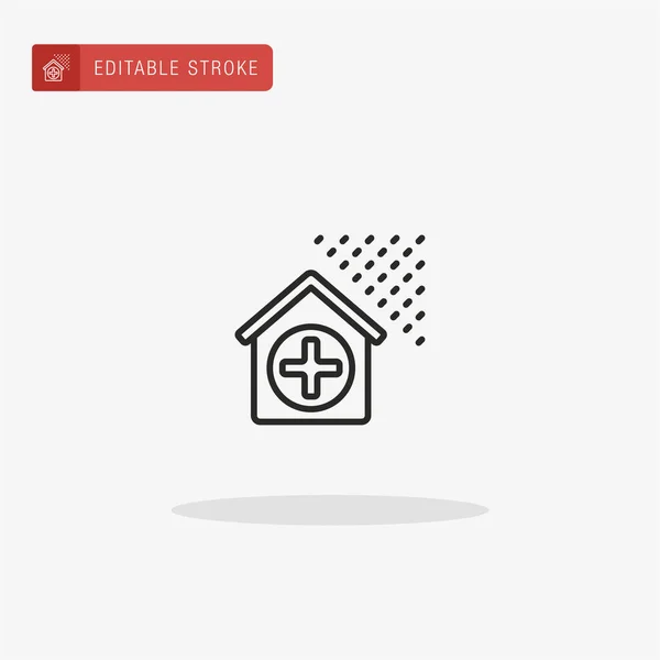 Shelter Icon Vector Shelter Icon Presentation — Stock Vector