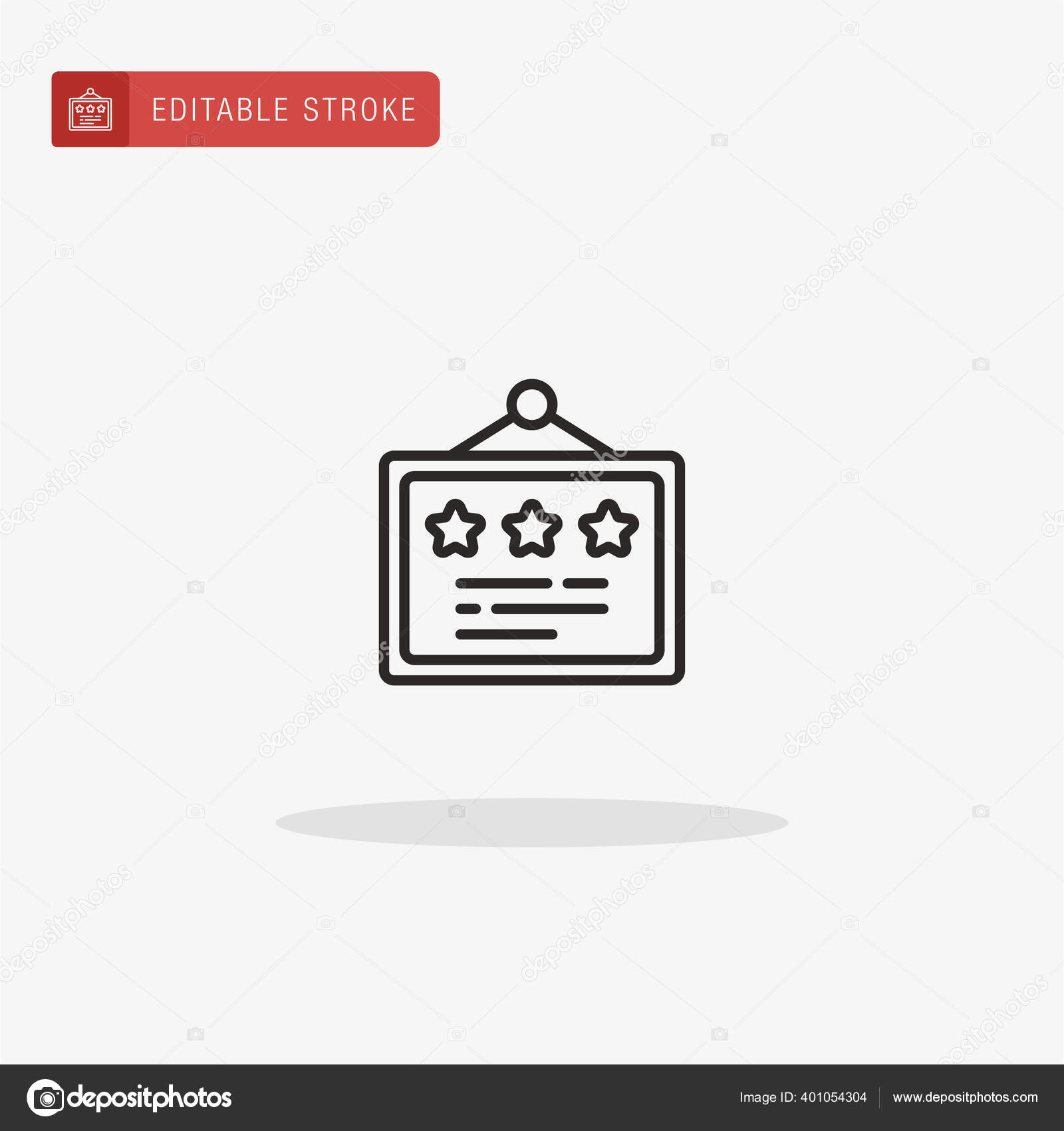 Vektor Ikon Sertifikat Ikon Sertifikat Untuk Presentasi Stok Vektor C Goayrchin 401054304