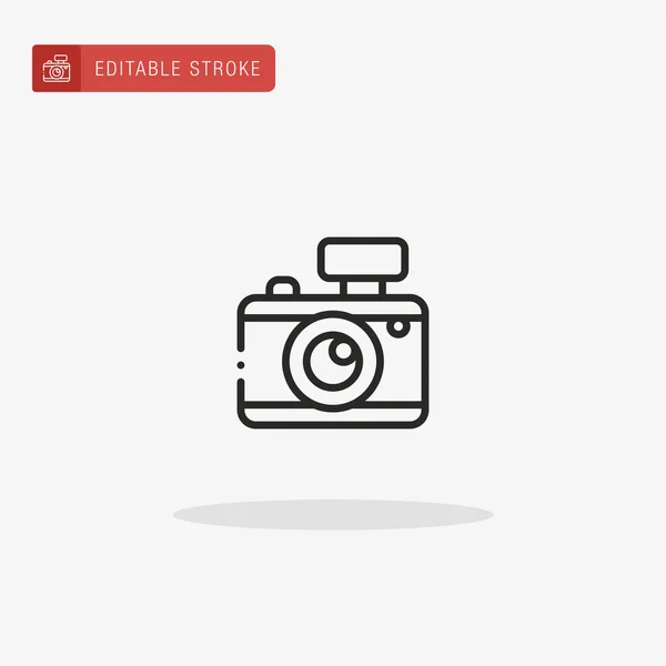 Vetor Ícone Câmera Ícone Câmera Para Apresentação — Vetor de Stock
