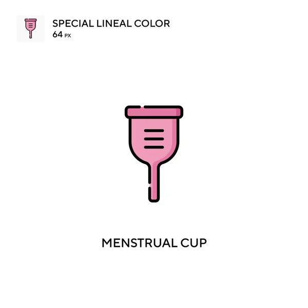 Menstruationstasse Einfaches Vektor Symbol Menstruationstasse Symbole Für Ihr Geschäftsprojekt — Stockvektor
