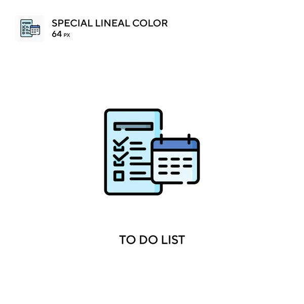Zur Aufgabenliste Einfaches Vektor Symbol List Symbole Für Ihr Geschäftsprojekt — Stockvektor