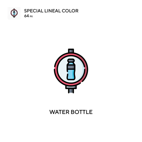 Water Bottle Simple Vector Icon Water Bottle Icons Your Business — Stock Vector