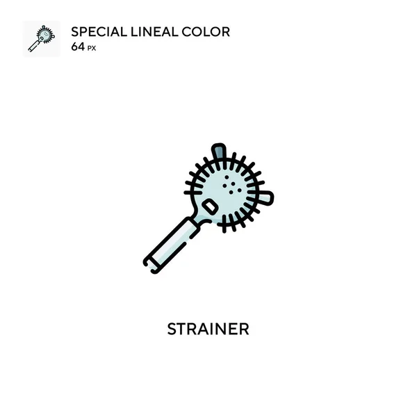 Strainer Simple Vector Icon Strainer Icons Your Business Project — Stock Vector