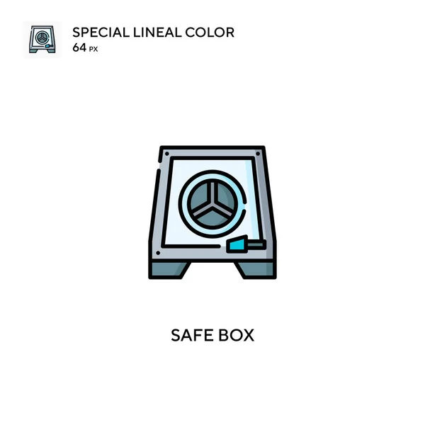 Safe Box Simply Vector Icon Иконки Сейфов Вашего Бизнес Проекта — стоковый вектор