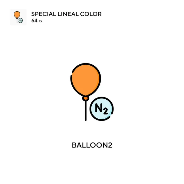 Balão Ícone Vetorial Simples Ícones Balloon2 Para Seu Projeto Negócio — Vetor de Stock