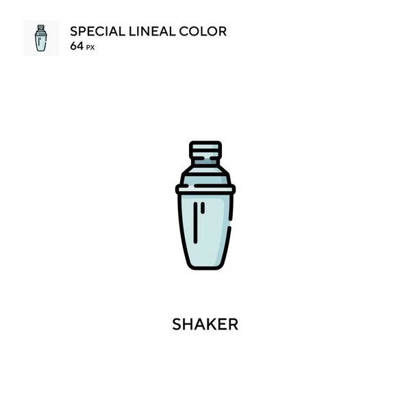 Shaker Icono Vector Simple Iconos Shaker Para Proyecto Empresarial — Vector de stock