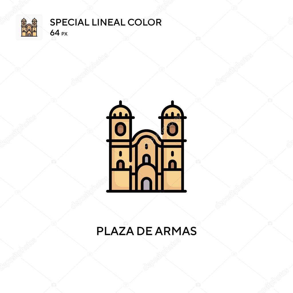 Plaza Armas Icono Vector Simple Iconos Plaza Armas Para Proyecto Vector de  stock por ©Goayrchin 401063948, image size:1024x1024