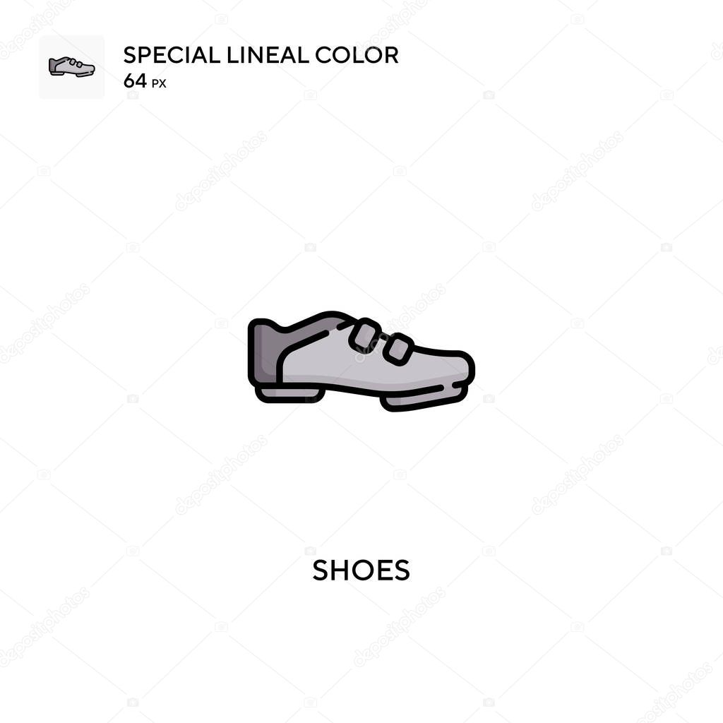 Shoes Simple vector icon. Shoes icons for your business project