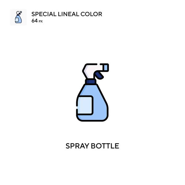 Botella Spray Icono Vector Simple Rocíe Iconos Botellas Para Proyecto — Archivo Imágenes Vectoriales