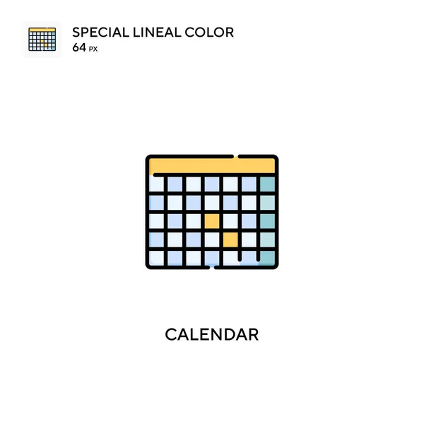 Calendar Simple Vector Icon Calendar Icons Your Business Project — Stock Vector