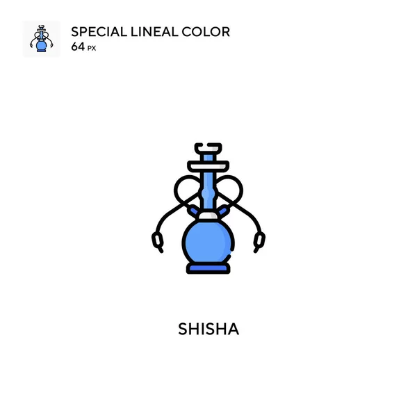 Shisha Icono Vector Simple Iconos Shisha Para Proyecto Empresarial — Vector de stock