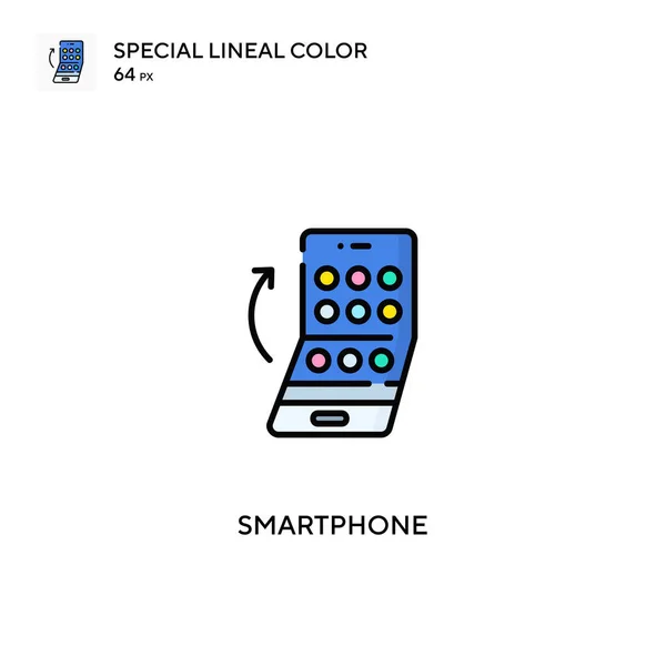 Smartphone Eenvoudig Vectoricoon Smartphone Iconen Voor Zakelijke Project — Stockvector