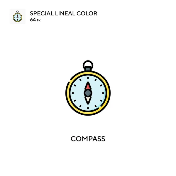 Compass Simple Vector Icon Compass Icons Your Business Project — Stock Vector