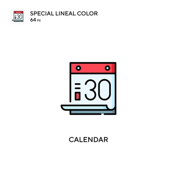 Kalender Einfaches Vektor Symbol Kalender Symbole Für Ihr Geschäftsprojekt — Stockvektor