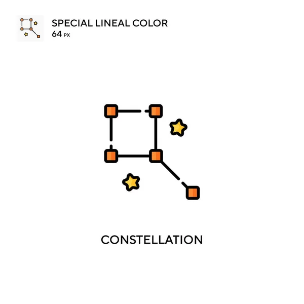 Constellation Icona Vettoriale Semplice Icone Constellation Tuo Progetto Aziendale — Vettoriale Stock