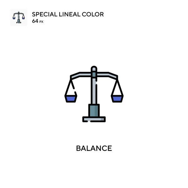 Balance Icono Vector Simple Iconos Equilibrio Para Proyecto Empresarial — Archivo Imágenes Vectoriales